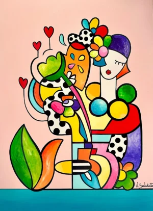 Vibration 100 x 73 cm