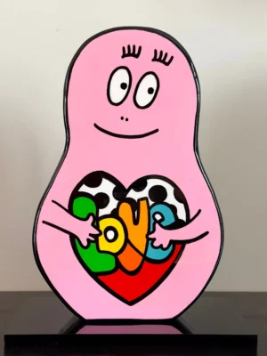 Mini Barbapop 21 x 17 x 10 cm